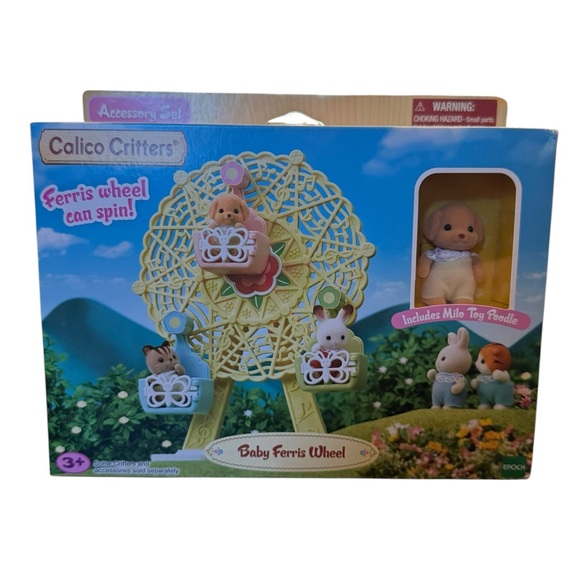 Calico Critters Baby Ferris Wheel Toy New - Picture 2 of 6